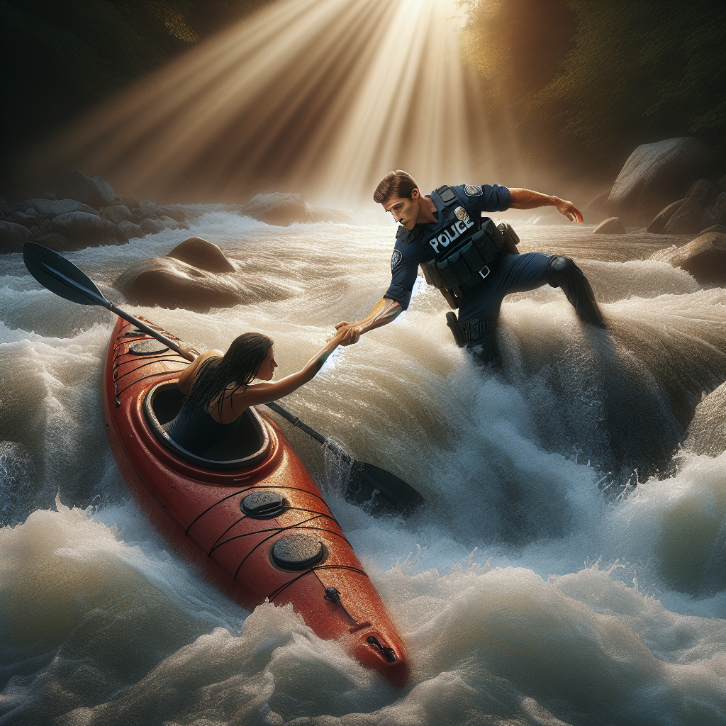 Featured image for Officer in Michigan Saves Kayaker From Clinton River Incident