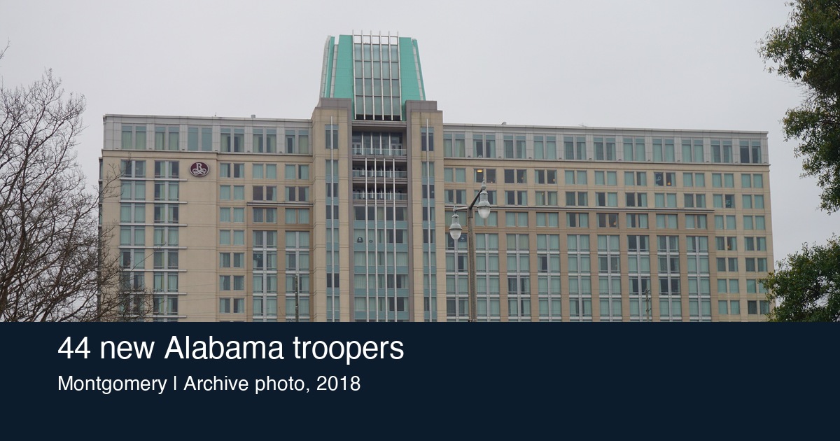Contextual archive photograph: Renaissance Montgomery Hotel & Spa at the Convention Center in Montgomery, Alabama, photographed December 15, 2018. It does not depict the October 28, 2026 graduation or any graduate.